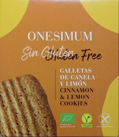 Galletas de Canela y Limón Sin Gluten