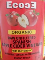 Raw unfiltered Spanish apple cider vinegar