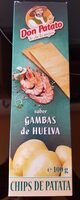 Chips de patata sabor gambas de Huelva