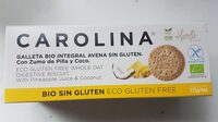 Galletas avena piña y coco