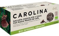 Carolina galleta integral chocolate coco