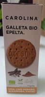 Galleta bio espelta