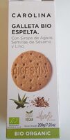 Galleta bio espelta