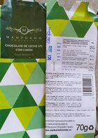 Chocolate de leche con limon