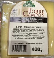 Queso semicuraro Torre Campos