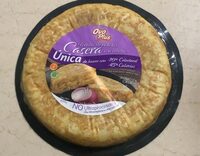Tortilla de patatas casera con cebolla