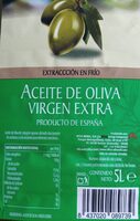 Aceite de oliva virgen extra