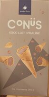 Conüs chocolate con leche y praliné