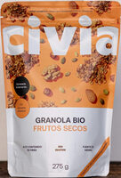 Granola bio Frutos secos