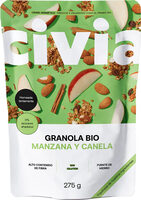 Granola bio Manzana y Canela