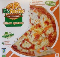 Pizza cinco quesos