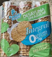 Galleta integral 0%