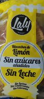 Bizcochos de limon sin azúcares añadidos