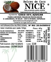 Cocadiña blanca