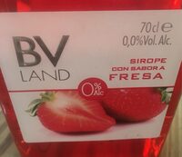 Sirop de fraise