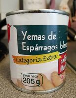 Yemas de espárragos blancos