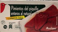 Pimientos del piquillo enteros al natural