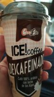 Ice coffee descafeinado