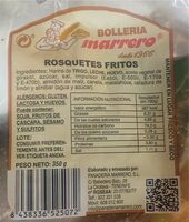 Rosquetes Fritos