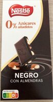 Chocolate negro con almendras