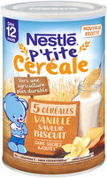 P'TITE CEREALE Vanille Saveur Biscuit - Dès 12 mois