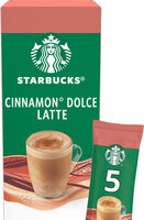 STARBUCKS Spécialités instantanées en stick - Cinnamon Dolce Latte