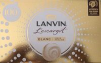 Lanvin L’escargot blanc coeur praliné