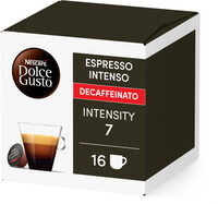 Capsules NESCAFÉ DOLCE GUSTO Espresso intenso décaféiné