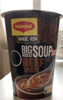 Big noodle soup beef taste