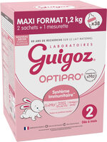 GUIGOZ OPTIPRO 2 Carton 2x600g