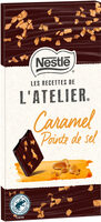 NESTLE L'ATELIER Tablette Chocolat noir caramel pointe de sel- 100g