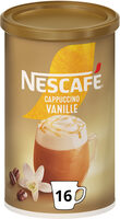 NESCAFÉ® Cappuccino Vanille, Café soluble, Boîte de 276g