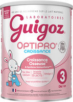 GUIGOZ Optipro 3 Lait infantile 3ème âge 830g