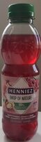 Henniez Drop of Nature, framboise grenade et ginseng