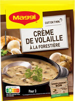 MAGGI Saveur à l'Ancienne Soupe Crème de Volaille à la Forestière 64g