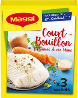 Court-Bouillon MAGGI Légumes Vin Blanc - 3x50g