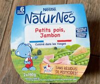 Petits pois, Jambon