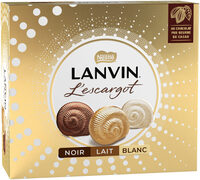 LANVIN l'Escargot Trio Lait Blanc Noir 362g