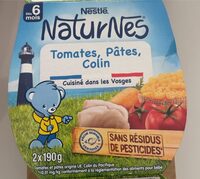 Tomates, Pâtes, Colin