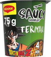 MAGGI® Nouilles instantanées sauce Teriyaki 75g Edition limitée dragon ball Z