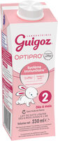 GUIGOZ OPTIPRO 2 Lait infantile 2ème âge Liquide 230ml dès 6 mois