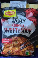 Sauce noodles sweet &sour