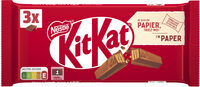 KITKAT 4 Finger Barre au Chocolat au Lait Multipack 3x41.5g