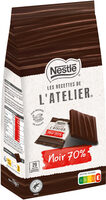 NESTLE L'ATELIER Carrés dégustation Noir 70% 176g