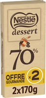 NESTLE DESSERT Noir Absolu 70% 2x170g