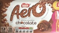 Aero chocolate