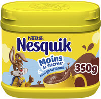 NESQUIK Moins de Sucres Poudre Cacaotée Boîte 350g