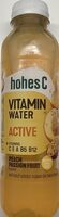 Vitamin Water Active pêche fruit de la passion