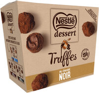 NESTLE DESSERT Truffes au chocolat Noir 250g