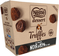 NESTLE DESSERT Truffes au chocolat Noir 85% 250g